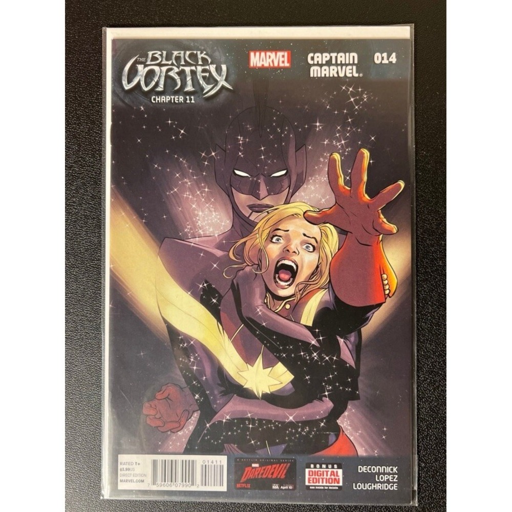 Marvel Comic Book The Black Vortex Chapter 11 Captain Marvel #14